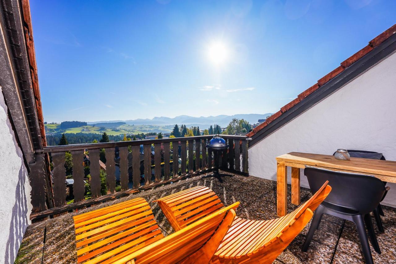אוברוייטה Allgaeu Chalet Mit Berg-Panorama מראה חיצוני תמונה